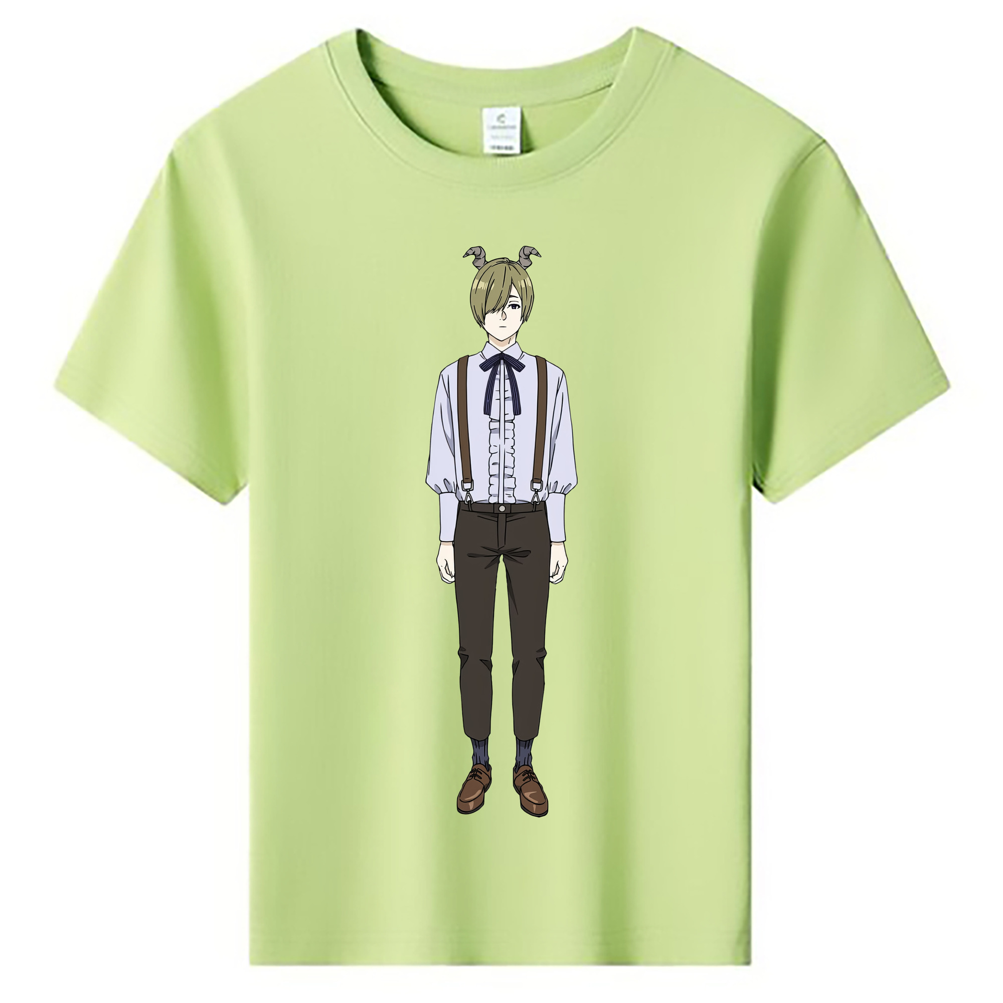 （画像用） 葬送のフリーレン Frieren 綿100％キッズTシャツ（フロントプリント）